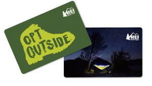 rei gift card - Holiday gift guide for outdoor lovers, christmas gifts for outdoor lovers
