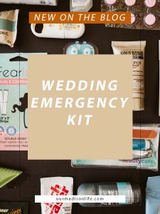 Wedding Emergency Kit, bridal emergency kit amazon, ultimate wedding emergency kit,  bridal emergency kit pinch, things to have day of wedding,

