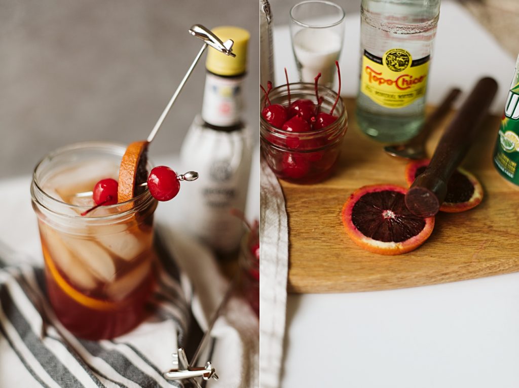 best old fashioned recipe, old fashioned ingredients, Best Old Fashioned Ever, Branding Photographer, Product Photography, Madison WI, Our Madison Life, Natural Intuition Photography